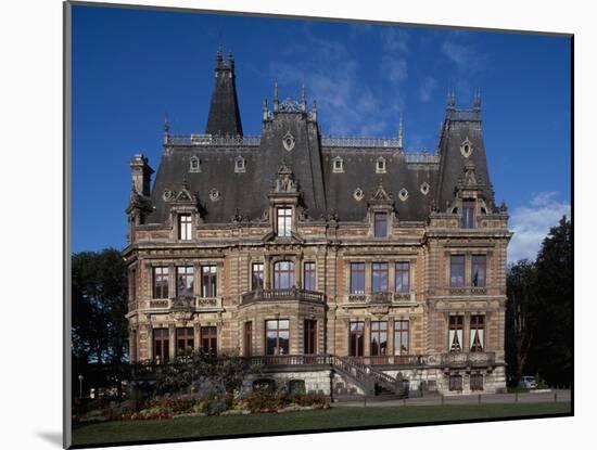 View of Facade of Marbeaumont Chateau, 1903-1905-Jules Ranard-Mounted Giclee Print