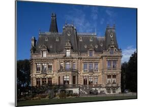 View of Facade of Marbeaumont Chateau, 1903-1905-Jules Ranard-Mounted Giclee Print