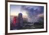 View of Fallsview Casino Resort and the American and Horseshoe Falls-Jane Sweeney-Framed Photographic Print