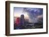 View of Fallsview Casino Resort and the American and Horseshoe Falls-Jane Sweeney-Framed Photographic Print