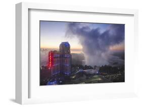 View of Fallsview Casino Resort and the American and Horseshoe Falls-Jane Sweeney-Framed Photographic Print