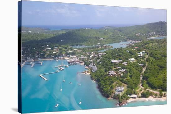 View of Falmouth Harbour, Antigua, Leeward Islands, West Indies, Caribbean, Central America-Frank Fell-Stretched Canvas