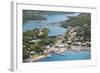 View of Falmouth Harbour-Frank Fell-Framed Photographic Print