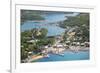 View of Falmouth Harbour-Frank Fell-Framed Photographic Print