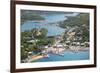 View of Falmouth Harbour-Frank Fell-Framed Photographic Print