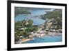 View of Falmouth Harbour-Frank Fell-Framed Photographic Print