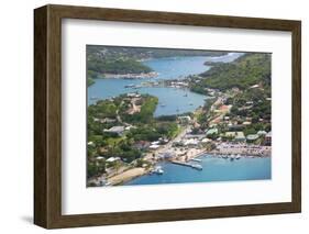 View of Falmouth Harbour-Frank Fell-Framed Photographic Print