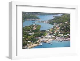 View of Falmouth Harbour-Frank Fell-Framed Photographic Print