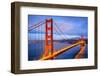 View of Famous Golden Gate Bridge by Night-prochasson-Framed Photographic Print