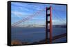 View of Famous Golden Gate Bridge-prochasson-Framed Stretched Canvas