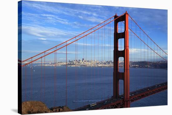 View of Famous Golden Gate Bridge-prochasson-Stretched Canvas