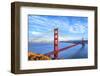 View of Famous Golden Gate Bridge-prochasson-Framed Photographic Print