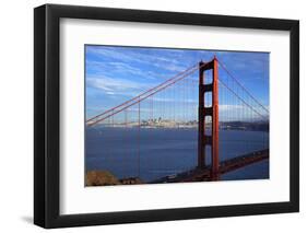 View of Famous Golden Gate Bridge-prochasson-Framed Photographic Print