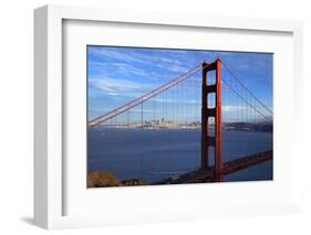 View of Famous Golden Gate Bridge-prochasson-Framed Photographic Print