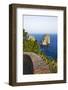 View of Faraglioni from Belvedere Di Tragara, Capri, Capri Island, Campania, Italy-Massimo Borchi-Framed Photographic Print