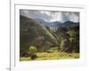 View of Farmland at Sunset in Sao Francisco Xavier Region-Alex Saberi-Framed Photographic Print