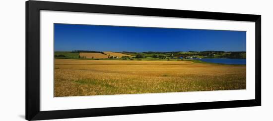 View of Field, Prince Edward Island, Canada-Walter Bibikow-Framed Photographic Print