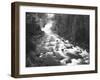 View of Firehole Falls and Firehole River, Yellowstone National Park, Wyoming, USA-Adam Jones-Framed Photographic Print