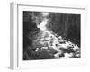 View of Firehole Falls and Firehole River, Yellowstone National Park, Wyoming, USA-Adam Jones-Framed Photographic Print