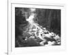 View of Firehole Falls and Firehole River, Yellowstone National Park, Wyoming, USA-Adam Jones-Framed Photographic Print