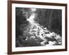 View of Firehole Falls and Firehole River, Yellowstone National Park, Wyoming, USA-Adam Jones-Framed Photographic Print