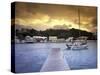 View of Flatts Village, Bermuda, Caribbean-Robin Hill-Stretched Canvas