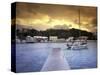 View of Flatts Village, Bermuda, Caribbean-Robin Hill-Stretched Canvas
