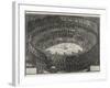 View of Flavian Amphitheater, Called the Colosseum, from Views of Rome, 1776-Giovanni Battista Piranesi-Framed Giclee Print