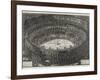 View of Flavian Amphitheater, Called the Colosseum, from Views of Rome, 1776-Giovanni Battista Piranesi-Framed Giclee Print