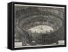 View of Flavian Amphitheater, Called the Colosseum, from Views of Rome, 1776-Giovanni Battista Piranesi-Framed Stretched Canvas