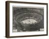 View of Flavian Amphitheater, Called the Colosseum, from Views of Rome, 1776-Giovanni Battista Piranesi-Framed Giclee Print