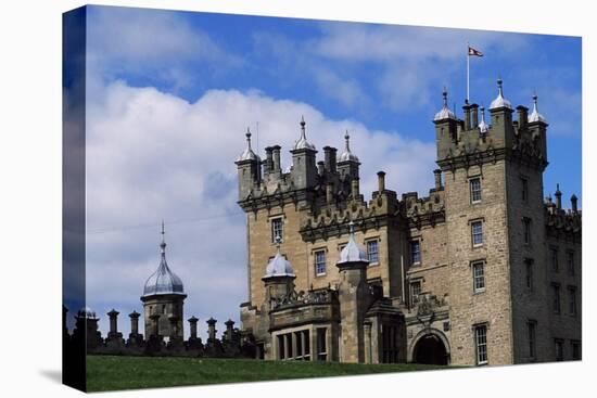 View of Floors Castle-William Adam-Stretched Canvas