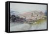 View of Florence, 1837-39-Samuel Palmer-Framed Stretched Canvas