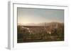 View of Florence, 1837 (Oil on Canvas)-Thomas Cole-Framed Giclee Print