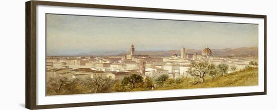 View of Florence, 1874-Samuel Colman-Framed Premium Giclee Print