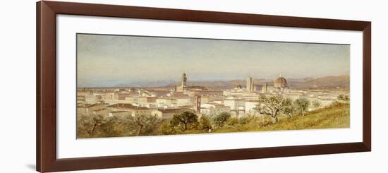 View of Florence, 1874-Samuel Colman-Framed Premium Giclee Print