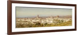 View of Florence, 1874-Samuel Colman-Framed Premium Giclee Print