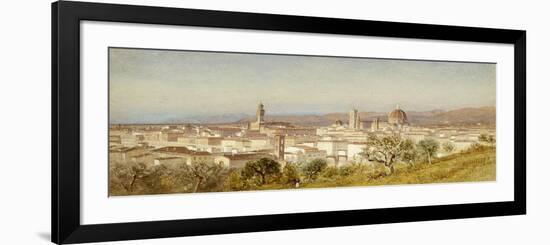 View of Florence, 1874-Samuel Colman-Framed Premium Giclee Print