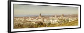 View of Florence, 1874-Samuel Colman-Framed Premium Giclee Print