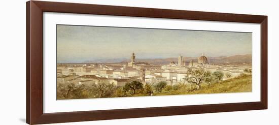 View of Florence, 1874-Samuel Colman-Framed Giclee Print