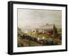 View of Florence, 1898-Oswald Achenbach-Framed Giclee Print