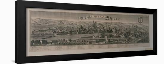 View of Florence (Engraving)-Friedrich Bernhard Werner-Framed Giclee Print