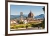 View of Florence from Boboli Gardens, Florence (Firenze), Tuscany, Italy, Europe-Nico Tondini-Framed Photographic Print