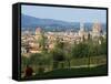 View of Florence from Boboli Gardens, Florence, Tuscany, Italy, Europe-Tondini Nico-Framed Stretched Canvas