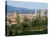 View of Florence from Boboli Gardens, Florence, Tuscany, Italy, Europe-Tondini Nico-Stretched Canvas