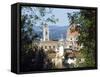 View of Florence from Boboli Gardens, Florence, Tuscany, Italy, Europe-Tondini Nico-Framed Stretched Canvas