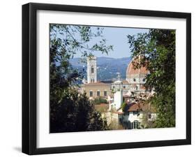 View of Florence from Boboli Gardens, Florence, Tuscany, Italy, Europe-Tondini Nico-Framed Photographic Print