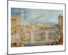 View of Florence from Ponte alla Carraia, 1817/18-J M W Turner-Mounted Giclee Print