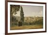 View of Florence from the Boboli Gardens, about 1835/40-Jean-Baptiste-Camille Corot-Framed Premium Giclee Print