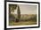 View of Florence from the Boboli Gardens, about 1835/40-Jean-Baptiste-Camille Corot-Framed Premium Giclee Print